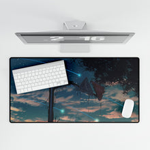 Load image into Gallery viewer, Beautiful night sky with falling stars Mouse Pad (Desk Mat)
