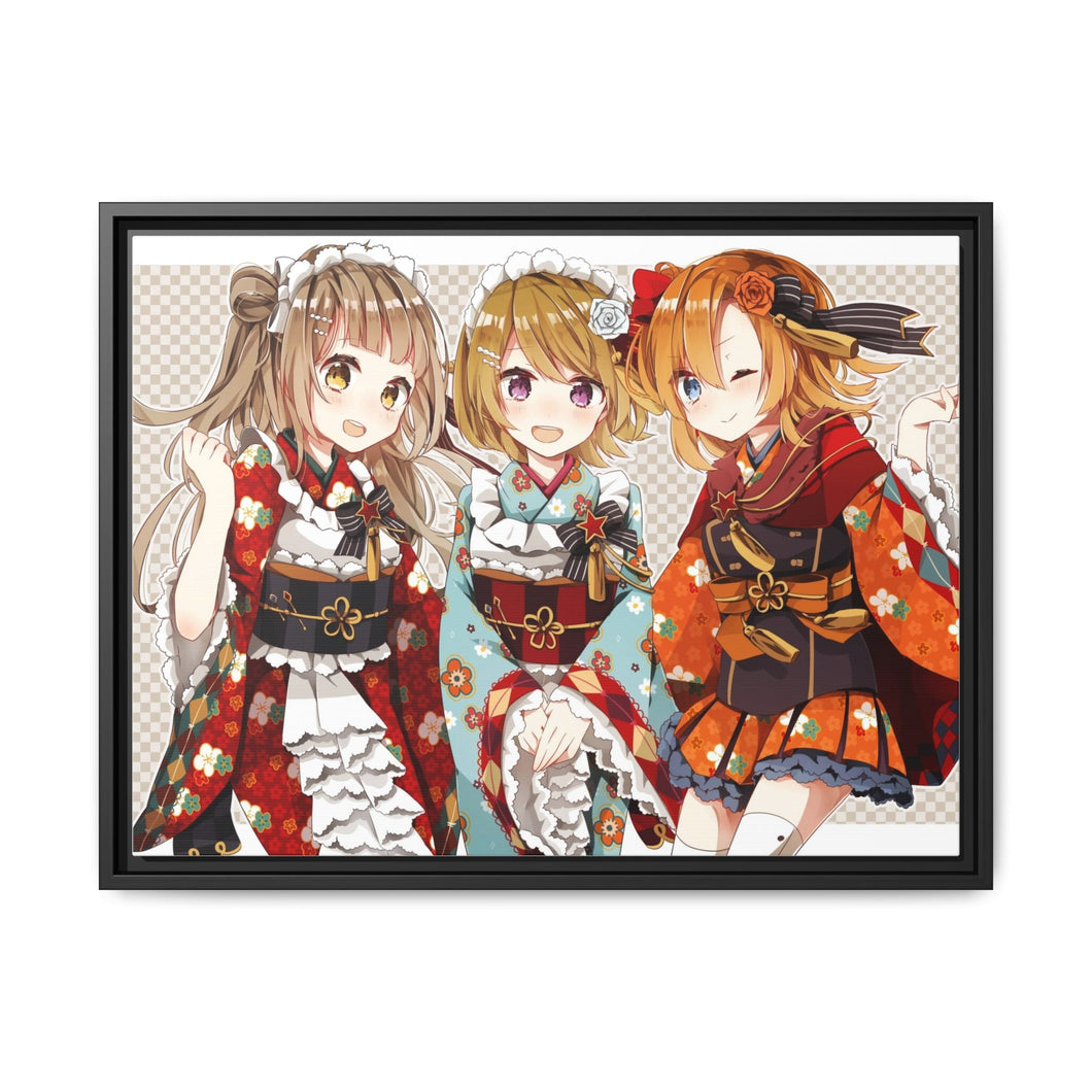 Anime Love Live! Canvas Framed Art Print