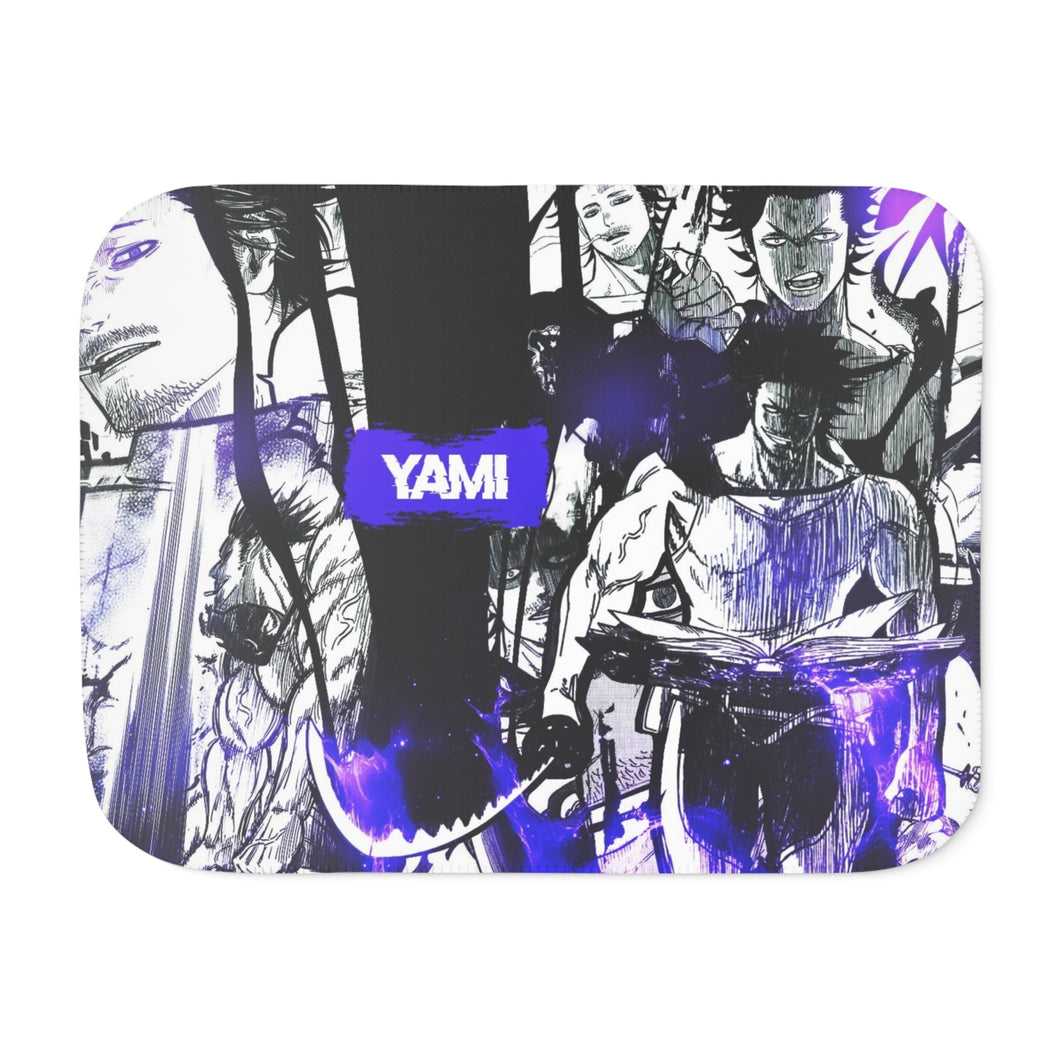 Black Clover Yami Sukehiro Sherpa Blanket