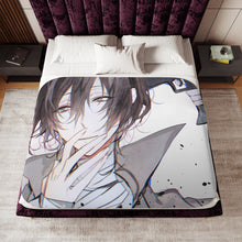 Load image into Gallery viewer, Anime Bungou Stray Dogs Sherpa Blanket
