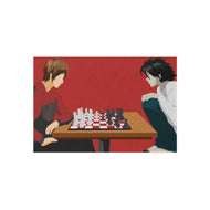 Light vs L Chess Rug