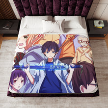 Load image into Gallery viewer, Blue Exorcist Rin Okumura Sherpa Blanket
