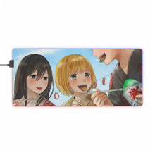 Load image into Gallery viewer, Anime Attack On Titan RGB LED Mouse Pad (Desk Mat)
