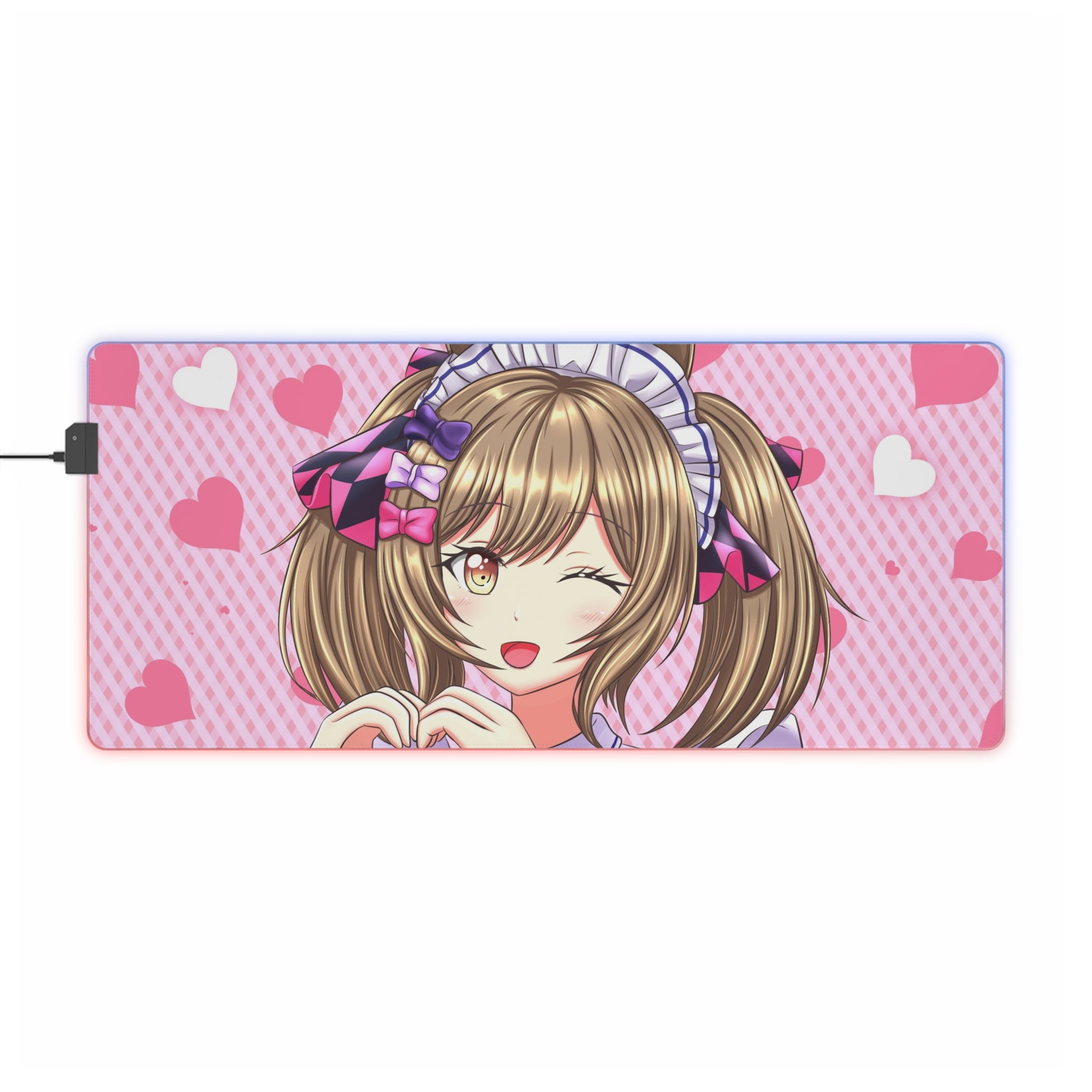 Uma Musume: Pretty Derby RGB LED Mouse Pad (Desk Mat)