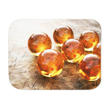 Load image into Gallery viewer, The 7 Dragon Balls Sherpa Blanket

