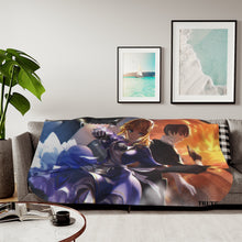 Load image into Gallery viewer, Anime Fate/Zero Sherpa Blanket
