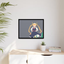 Load image into Gallery viewer, Anime Miss Kobayashi&#39;s Dragon Maid Canvas Framed Art Print
