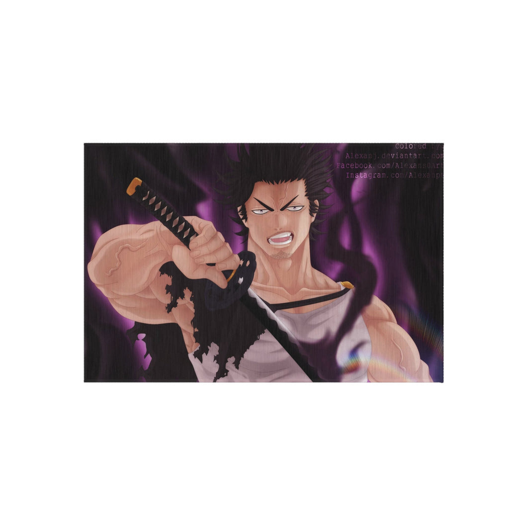 Black Clover Yami Sukehiro Rug