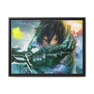 Kirito Canvas Framed Art Print