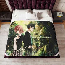 Load image into Gallery viewer, My Teen Romantic Comedy SNAFU Hachiman Hikigaya, Yui Yuigahama Sherpa Blanket
