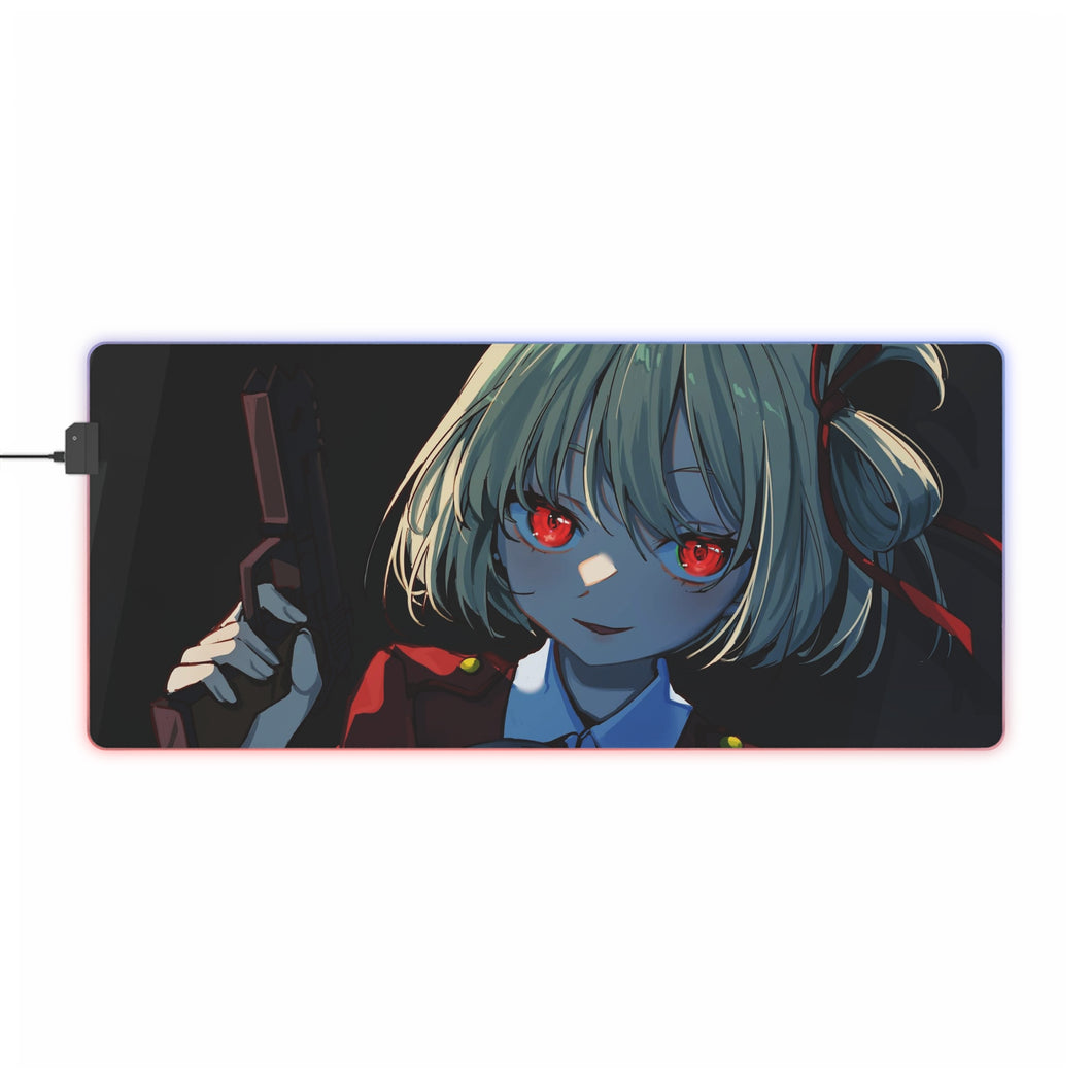 Lycoris Recoil Chisato Nishikigi RGB LED Mouse Pad (Desk Mat)
