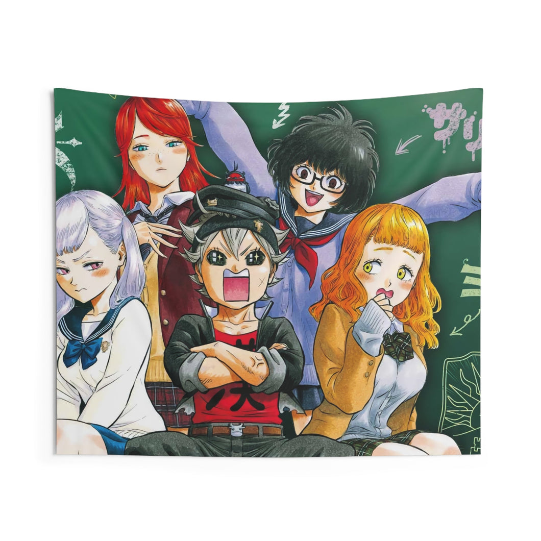 Black Clover Asta, Noelle Silva Indoor Wall Tapestry
