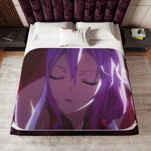 Load image into Gallery viewer, Inori (Guilty Crown) Sherpa Blanket
