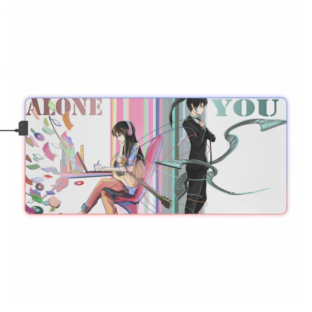 Yayoi Kunizuka- All alone RGB LED Mouse Pad (Desk Mat)