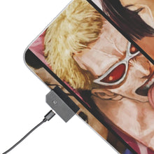 Load image into Gallery viewer, One Piece Jinbe RGB LED Mouse Pad (Desk Mat)
