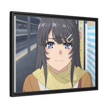 Load image into Gallery viewer, Mai Sakurajima Canvas Framed Art Print
