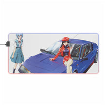 Load image into Gallery viewer, Anime Neon Genesis Evangelion RGB LED Mouse Pad (Desk Mat)
