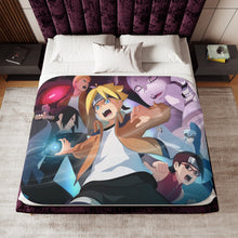 Load image into Gallery viewer, Boruto The Movie Sherpa Blanket
