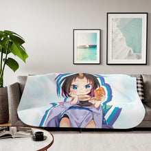Load image into Gallery viewer, Wallpaper kobayashi-san chi no maid dragon (Elma) Sherpa Blanket
