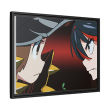 Load image into Gallery viewer, Mako and Ryuko Canvas Framed Art Print
