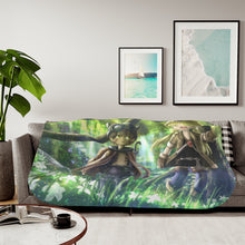 Load image into Gallery viewer, Anime Made In Abyss Sherpa Blanket
