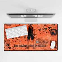 Load image into Gallery viewer, Monkey D luffy and nakamas one piece WB KHOSKI Mouse Pad (Desk Mat)
