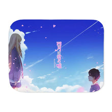 Load image into Gallery viewer, Anime Your Lie in April Sherpa Blanket
