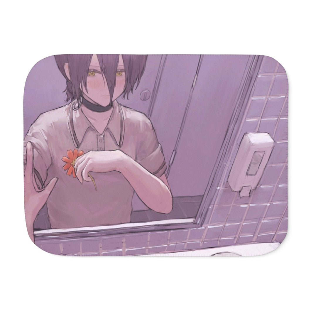 Anime Chainsaw Man Sherpa Blanket