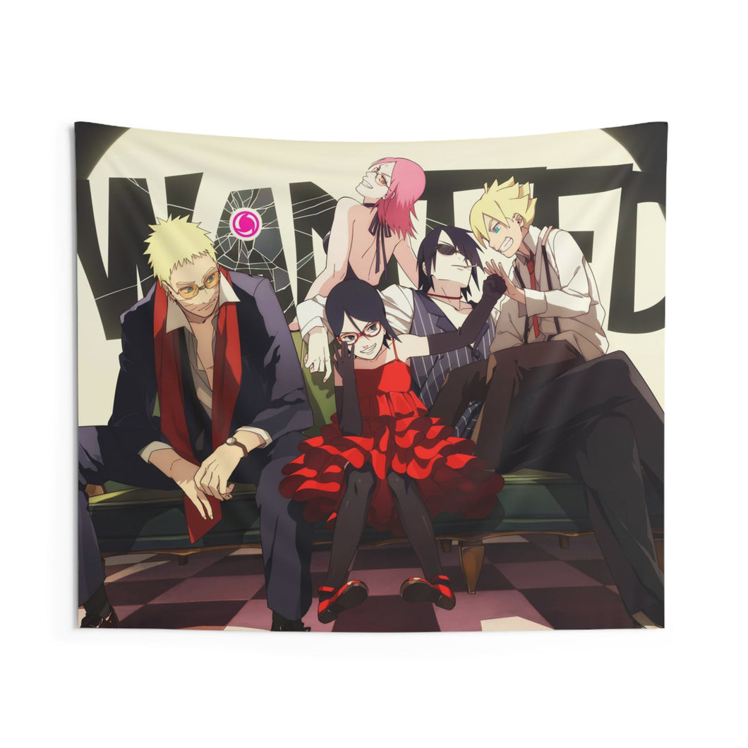 Boruto's poster Indoor Wall Tapestry