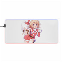 Load image into Gallery viewer, Is The Order A Rabbit? RGB LED Mouse Pad (Desk Mat)
