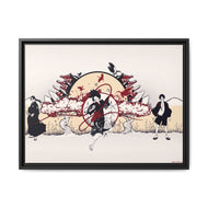 Anime Samurai Champloo Canvas Framed Art Print