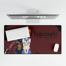 Load image into Gallery viewer, Higurashi Rena Mouse Pad (Desk Mat)

