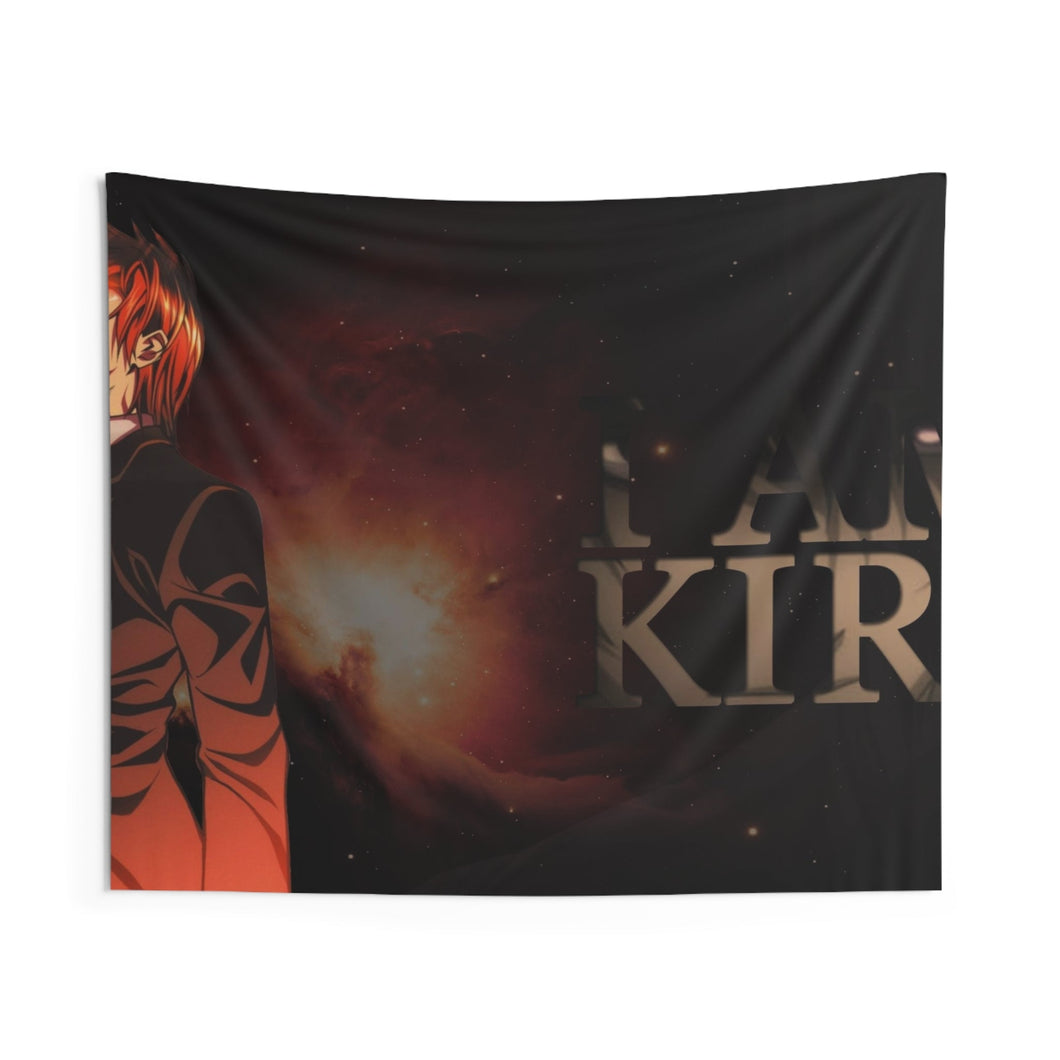 Death Note Light Yagami Indoor Wall Tapestry