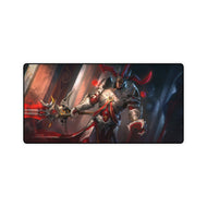 Crimson Authority King Arthur Mouse Pad (Desk Mat)