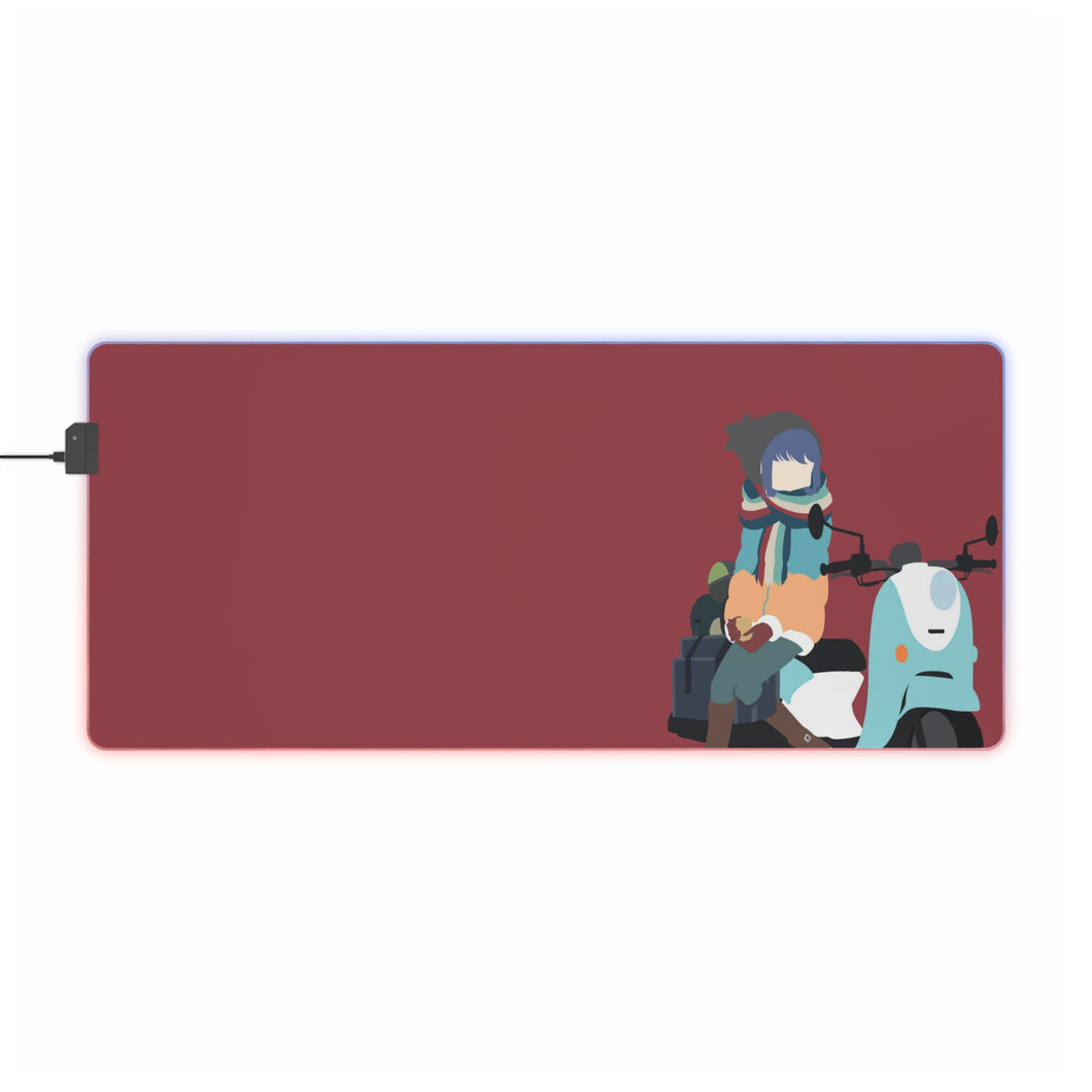 Laid-Back Camp by RGB LED Mouse Pad (Desk Mat)