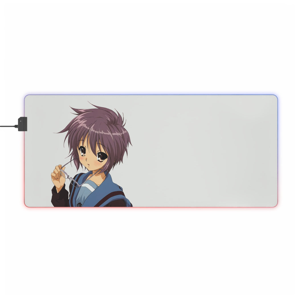 The Melancholy Of Haruhi Suzumiya RGB LED Mouse Pad (Desk Mat)