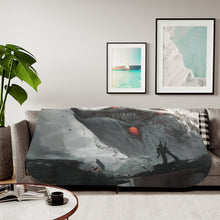 Load image into Gallery viewer, Anime Chainsaw Man Sherpa Blanket
