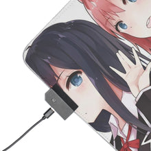 Load image into Gallery viewer, My Teen Romantic Comedy SNAFU Yukino Yukinoshita, Yui Yuigahama RGB LED Mouse Pad (Desk Mat)
