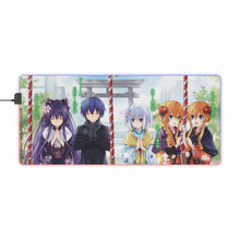 Load image into Gallery viewer, Date A Live RGB LED Mouse Pad (Desk Mat)
