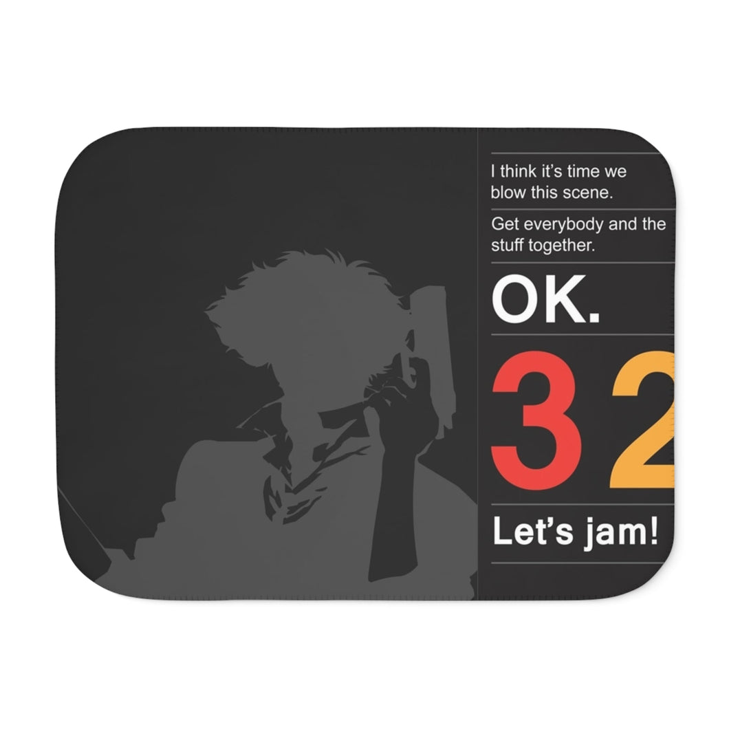 Anime Cowboy Bebop Sherpa Blanket