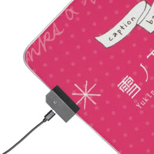 Load image into Gallery viewer, My Teen Romantic Comedy SNAFU Yukino Yukinoshita, Yui Yuigahama RGB LED Mouse Pad (Desk Mat)

