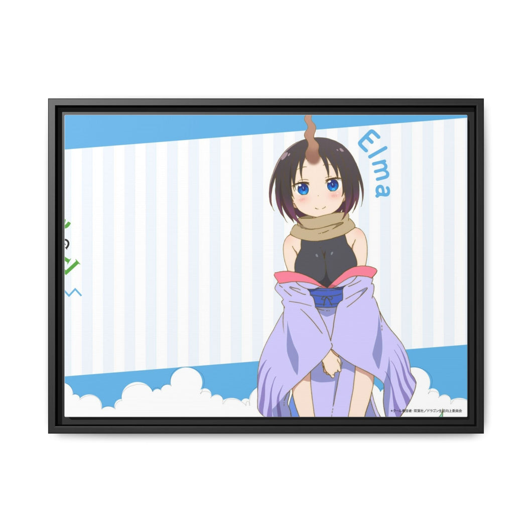 Miss Kobayashi's Dragon Maid Canvas Framed Art Print