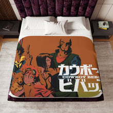Load image into Gallery viewer, Anime Cowboy Bebop Sherpa Blanket
