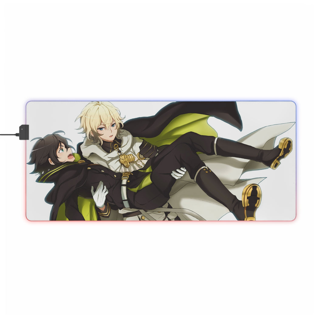 Seraph Of The End RGB LED Mouse Pad (Desk Mat)