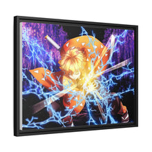 Load image into Gallery viewer, Zenitsu Agatsuma Canvas Framed Art Print
