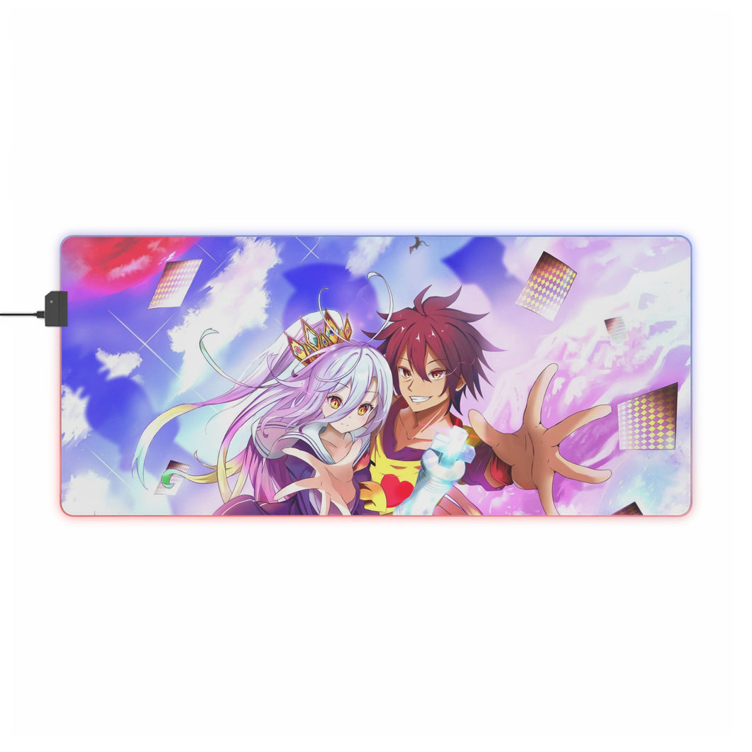 No Game No Life RGB LED Mouse Pad (Desk Mat)
