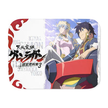 Load image into Gallery viewer, Tengen Toppa Gurren Lagann Sherpa Blanket
