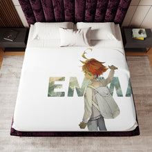 Load image into Gallery viewer, The Promised Neverland Emma Sherpa Blanket
