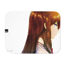 Load image into Gallery viewer, Makise Kurisu Sherpa Blanket
