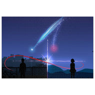 Your Name Mitsuha Miyamizu, Taki Tachibana Jigsaw Puzzle
